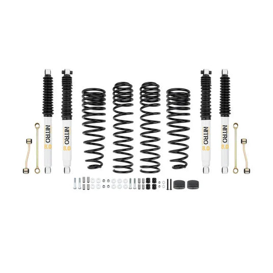 Quadratec Maximum Duty 2.5" Coil Spring Suspension Lift Kit for 20-23 Jeep Gladiator JT