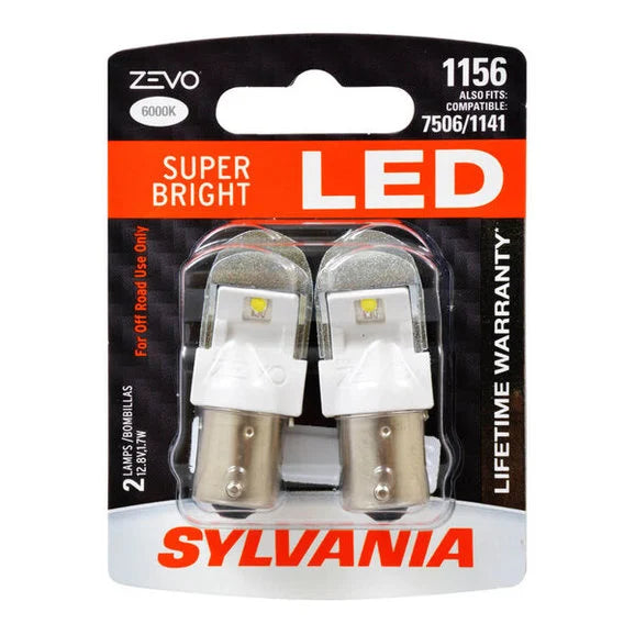 Load image into Gallery viewer, Sylvania 1156LED.BP2 #1156 White Zevo LED Mini 2 Pack
