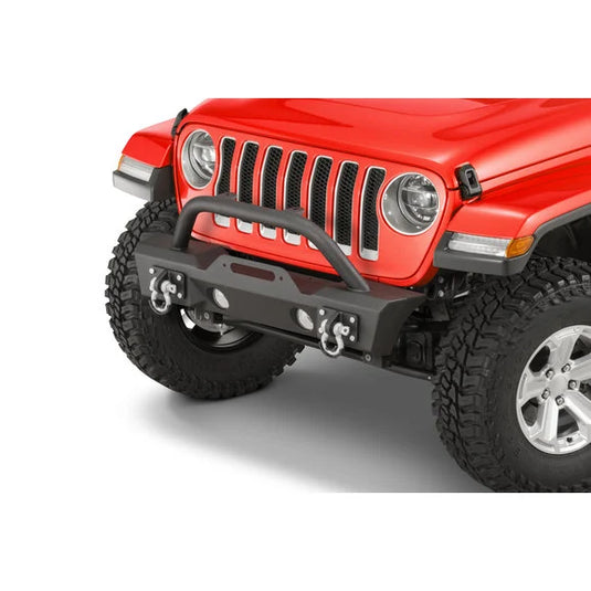 TACTIK Stubby Front Bumper And TACTIK Winch For 18-23 Jeep Wrangler JL ...