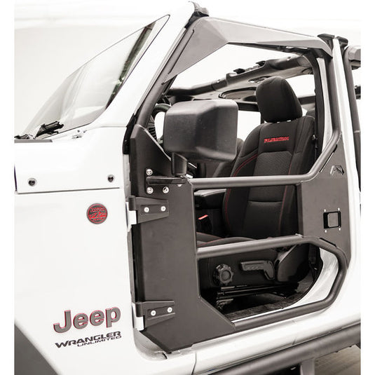 Fab Fours Full Tube Doors for 18-21 Jeep Wrangler JL & Gladiator JT