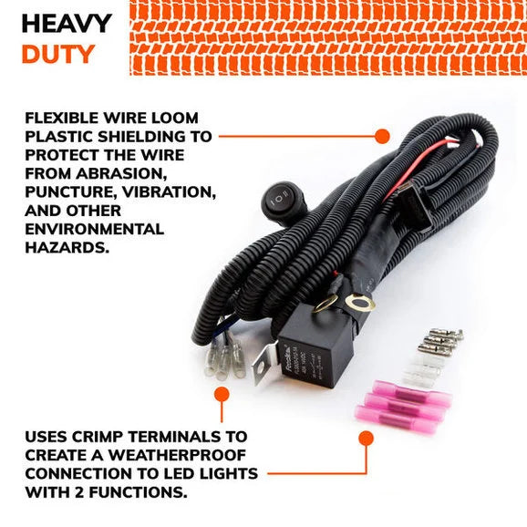 Load image into Gallery viewer, Sylvania LBARHRNS3P.BX. Dual Mode 1 Output LED Wiring Harness
