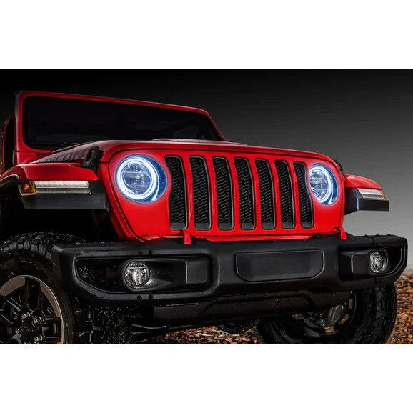 Load image into Gallery viewer, Oracle Lighting ColorSHIFT® RGB+W Headlight DRL Upgrade Kit for 18-24 Jeep Wrangler JL
