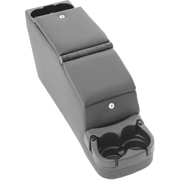 Rampage Products Deluxe Locking Console for 76-95 Jeep CJ-5, CJ-7, CJ-8 Scrambler & Wrangler YJ