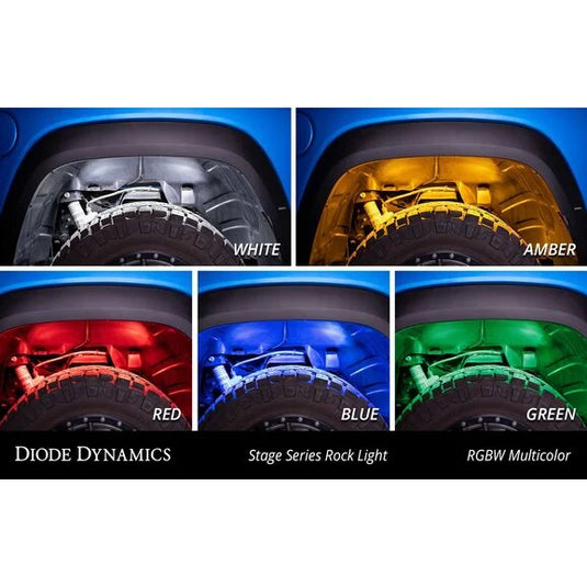 Diode Dynamics Stage Series RGBW LED Rock Light