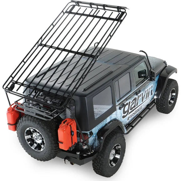 Load image into Gallery viewer, Garvin 44074 Wilderness Expedition Rack for 07-18 Jeep Wrangler Unlimited JK 4 Door
