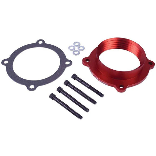 AIRAID 300-637 PowerAid Throttle Body Spacer for 12-24 Jeep Wrangler JL & JK with 3.6L engine