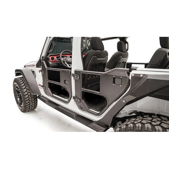 Fab Fours Half Tube Doors for 18-21 Jeep Wrangler JL & Gladiator JT