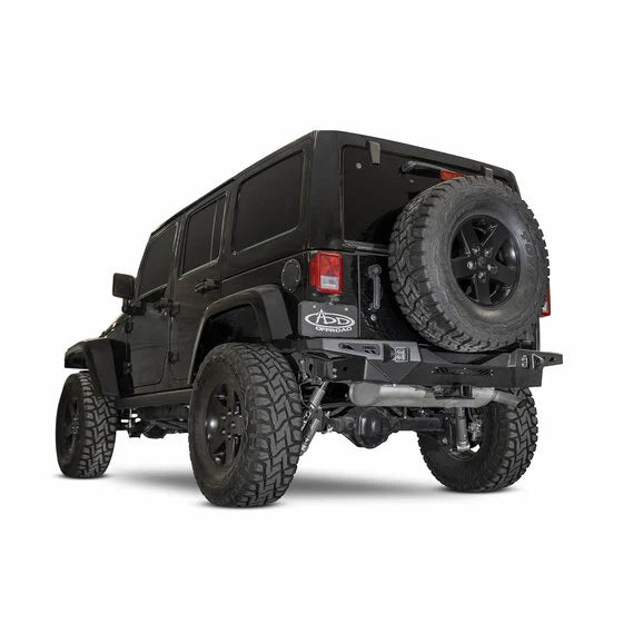 Load image into Gallery viewer, ADD Offroad R951271280103 Stealth Fighter Rear Bumper for 07-18 Jeep Wrangler JK
