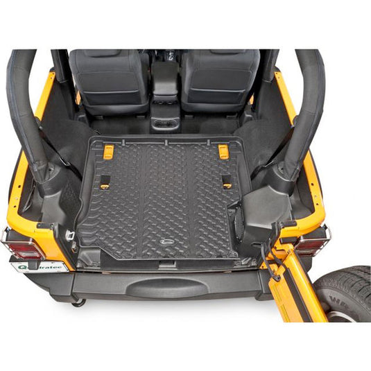 Quadratec Ultimate All Weather Floor Liner Triple Combo for 07-13 Jeep Wrangler JK 2 Door