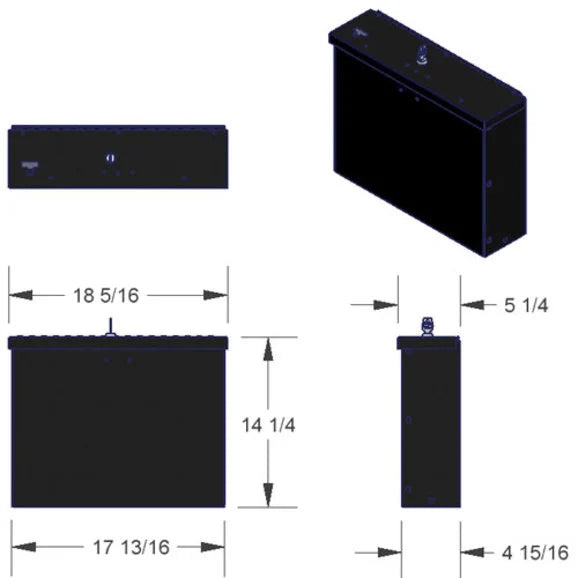 Load image into Gallery viewer, Tuffy Security Products Laptop Security Lock Box
