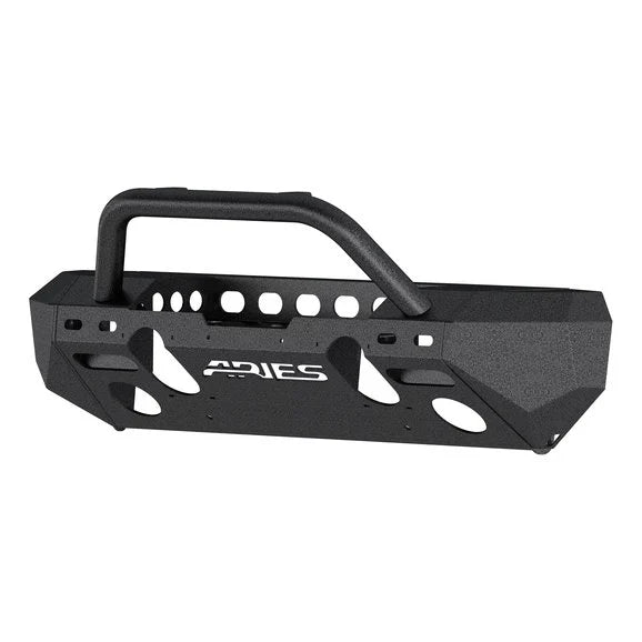 Load image into Gallery viewer, Aries TrailChaser Front Bumper with Brush Guard for 18-24 Jeep Wrangler JL Unlimited &amp; Gladiator JT
