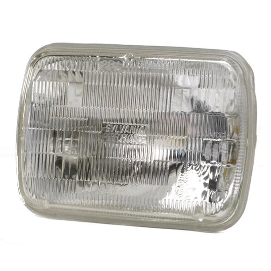 Sylvania H6054 SilverStar Sealed Beam Headlight for 87-95 Jeep Wrangler YJ & 84-01 Jeep Cherokee XJ, MJ