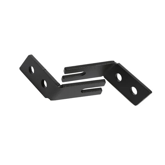 Dee Zee DZ4451JK A-Pillar Accessory Brackets for 07-18 Jeep Wrangler JK with Dee Zee A-Pillar Light Brackets