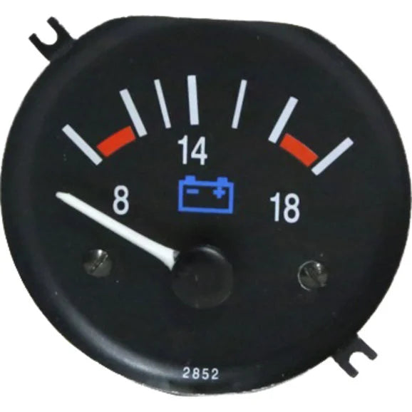 OMIX 17210.12 Volt Gauge for 87-91 Jeep Wrangler YJ