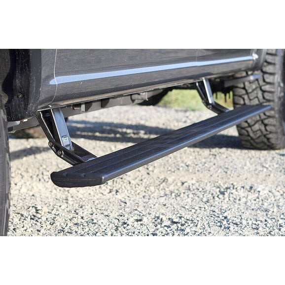 AMP Research 86132-01A PowerStep Smart Series Running Boards for 18-24 Jeep Wrangler JL Unlimited 4-Door