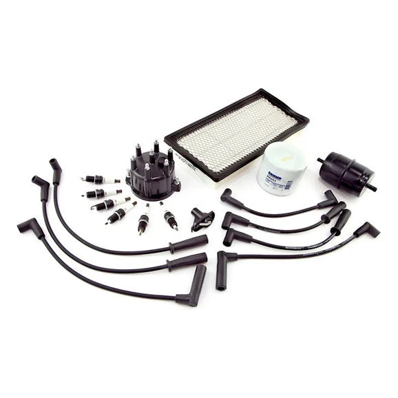 OMIX 17256.07 Ignition Tune Up Kit for 94-96 Jeep Cheroke XJ with 4.0L