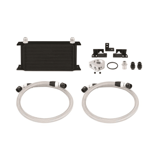 Mishimoto Aluminum Oil Cooler Kit for 07-11 Jeep Wrangler JK with 3.8L Engine