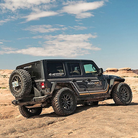 Load image into Gallery viewer, AccuAir AA-4104 Air Suspension System for 18-24 Jeep Wrangler JL Unlimited 4-Door
