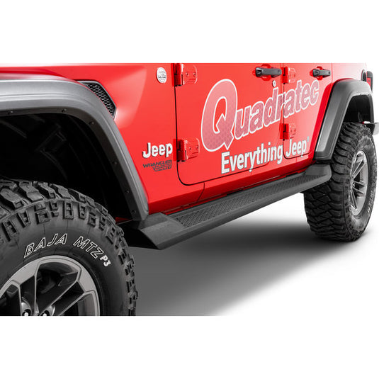 Black Horse Off Road RJEWRJL OE Style Jeep Running Boards for 18-24 Jeep Wrangler JL Unlimited 4-Door