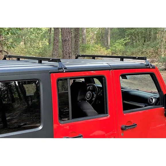 Exposed Racks Hardtop Roof Rack for 07-18 Jeep Wrangler JK