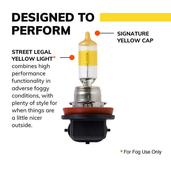 Load image into Gallery viewer, Sylvania H11FV.BP2 #H11 FogVision Fog Bulb 2 Pack
