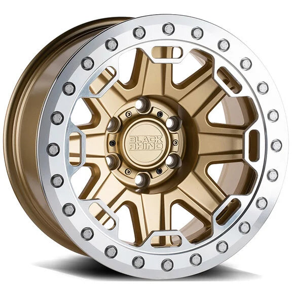 Load image into Gallery viewer, Black Rhino Hard Alloys Rift Beadlock Wheel for 07-24 Jeep Wrangler JL, JK &amp; Gladiator JT
