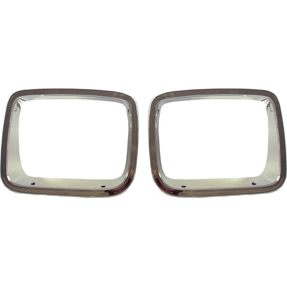 Load image into Gallery viewer, OMIX Headlamp Bezels for 87-95 Jeep Wrangler YJ
