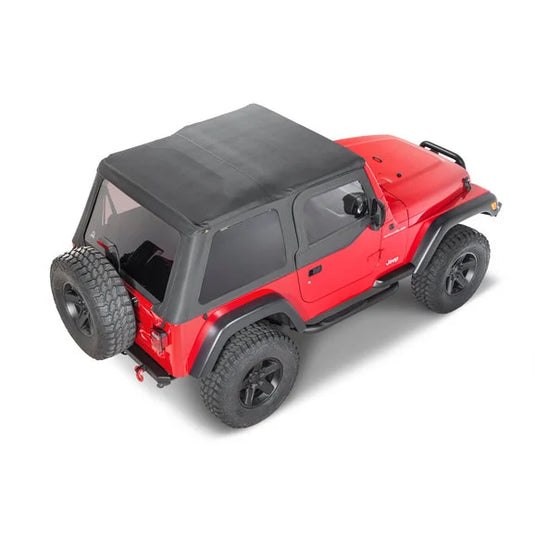 Bestop Trektop NX Soft Top with Upper Doors for 97-06 Jeep Wrangler TJ