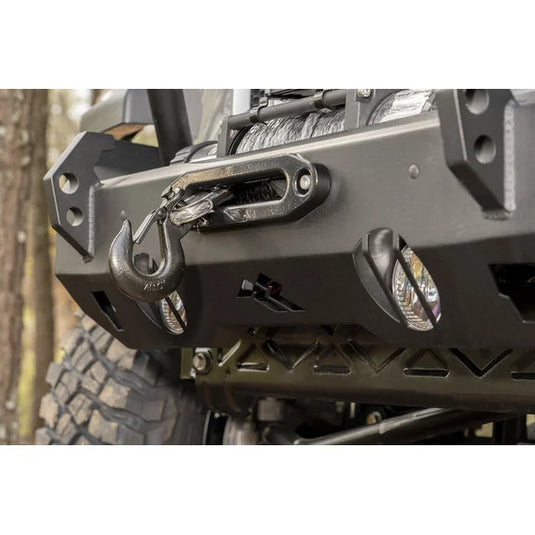 Rugged Ridge 11540.31 HD Full Width Front Bumper for 07-24 Jeep Wrangler JL, JK & Gladiator JT