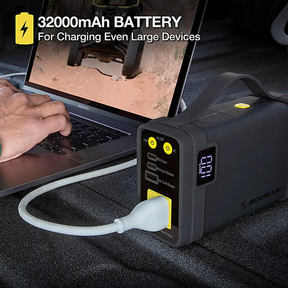 Load image into Gallery viewer, Scosche PBPi-SP PowerUp 32K Portable Power Station
