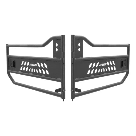 Aries AR15009 Front Tube Doors for 07-18 Jeep Wrangler JK