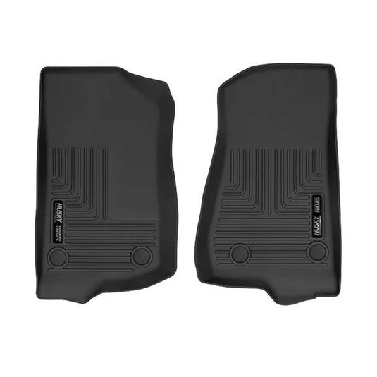 Husky Liners X-Act Contour Floor Liners for 18-24 Jeep Wrangler JL 2-Door