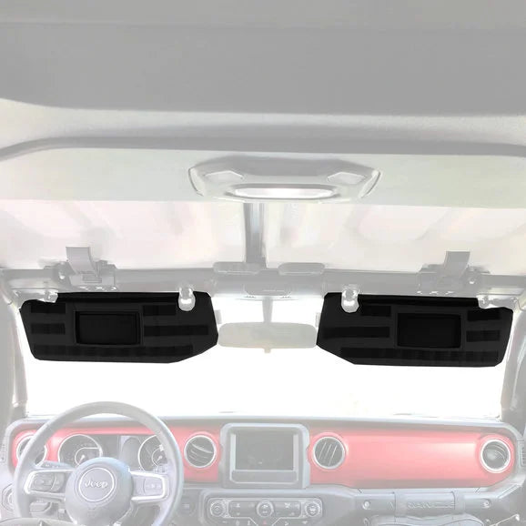 Bartact PALS MOLLE Sun Visor Covers for 20-22 Jeep Gladiator JT