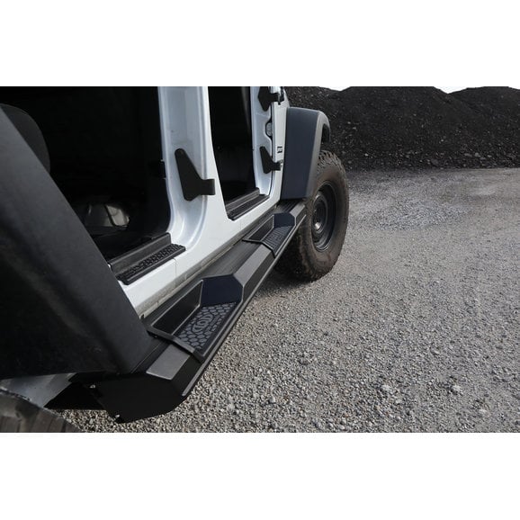 Load image into Gallery viewer, LoD Offroad JRS0761 Armor Lite RockSliders for 07-18 Jeep Wrangler JK Unlimited 4-Door
