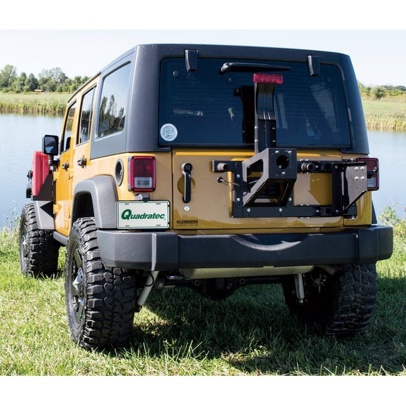 MORryde JP54-017 Spare Tire Carrier for 07-18 Jeep Wrangler JK