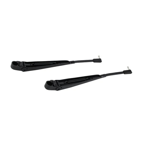 Load image into Gallery viewer, Kentrol 50545 Windshield Wiper Arm Pair in Black for 87-95 Jeep Wrangler YJ
