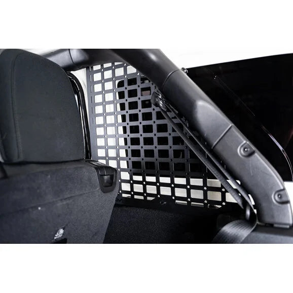 Load image into Gallery viewer, DV8 Offroad MPJL-01 Rear Window MOLLE Storage Panels for 18-24 Jeep Wrangler JL Unlimited 4-Door
