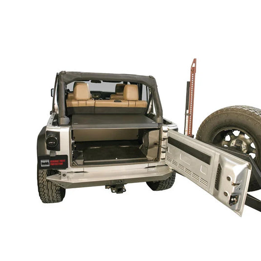 Tuffy 326-01 Security Products Deluxe Security Deck Enclosure for 11-18 Jeep Wrangler JK