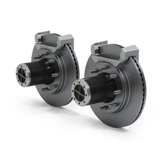 Teraflex Front Full Float 8-Lug Locking Hub Conversion Kit with Rotors for 07-18 Jeep Wrangler JK