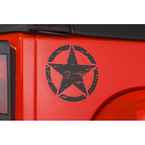 Load image into Gallery viewer, Mopar &quot;Star&quot; Rear Quarter Decal for Jeep Vehicles
