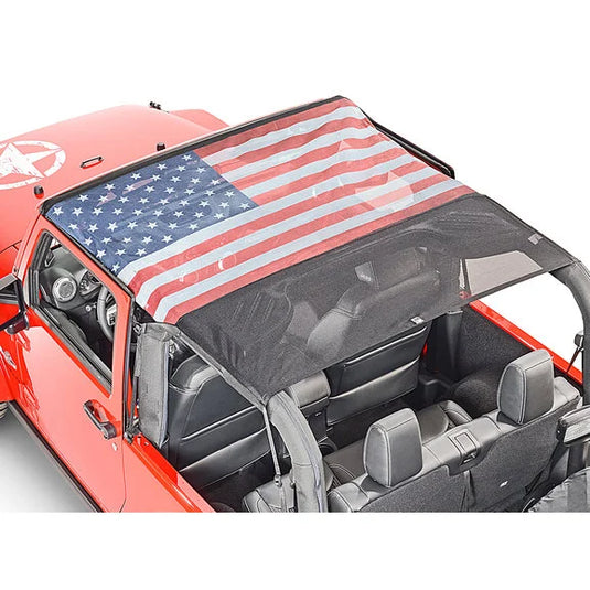 Vertically Driven Products KoolBreez Full Roll Bar Top for 10-18 Jeep Wrangler JK 2 Door