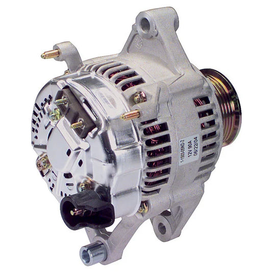 Quadratec 90 Amp Alternator for 93-99 Jeep Grand Cherokee ZJ, WJ & Grand Wagoneer with 5.2L V-8