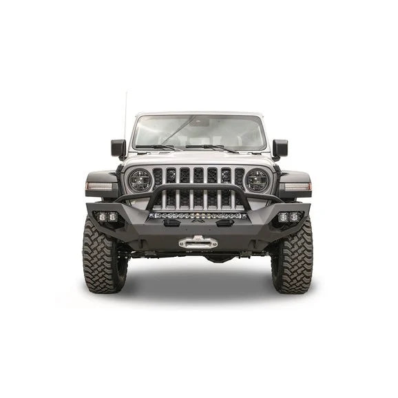 Fab Fours Matrix Front Bumper for 18-20 Jeep Wrangler JL & Gladiator JT