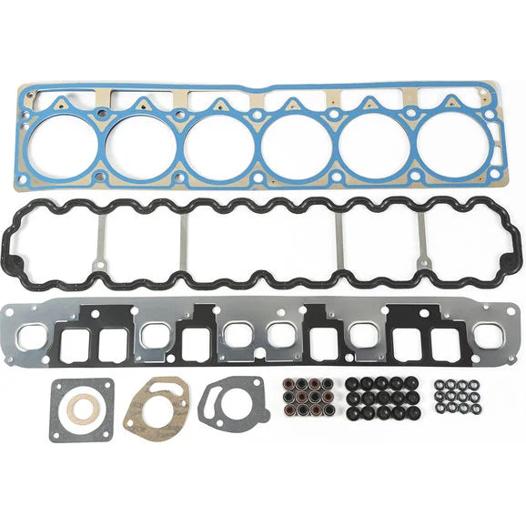 OMIX 17441.14 Upper Engine Gasket Set for 99-06 Jeep Cherokee XJ, Grand Cherokee WJ, Wrangler TJ & Unlimited with 4.0L