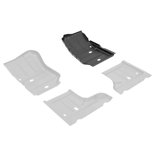 Key Parts 0487-221 Front Floor Pan for 07-18 Jeep Wrangler JK