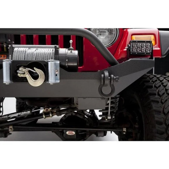 Load image into Gallery viewer, Body Armor TJ-19531 4X4 Front Formed Winch Bumper for 87-06 Jeep Wrangler YJ, TJ &amp; Unlimited
