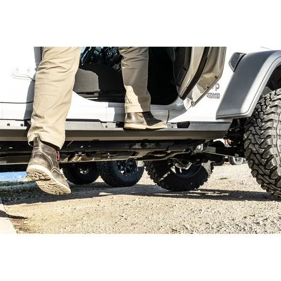 Load image into Gallery viewer, LoD Offroad Destroyer Series Rock Sliders for 18-24 Jeep Wrangler JL Unlimited 4-Door
