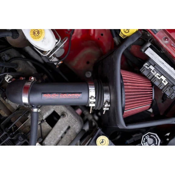 Load image into Gallery viewer, Rough Country Cold Air Intake System for 91-01 Jeep Cherokee XJ with 4.0L Engine
