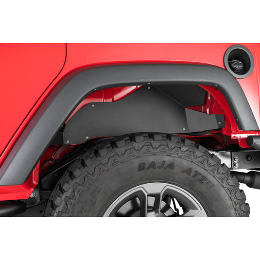 TACTIK Aluminum Inner Fender Liners for 07-18 Jeep Wrangler JK