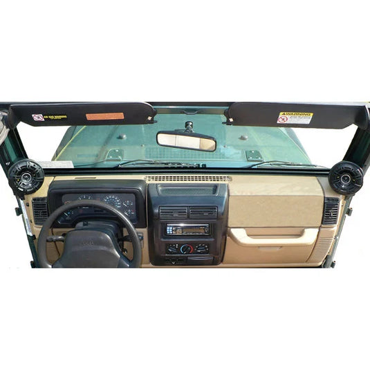 Select Increments 52308K Versa-Pod with Kicker Speakers for 55-15 Jeep CJ-5, CJ-7, CJ-8 Scrambler, Wrangler YJ, TJ, JK & Unlimited